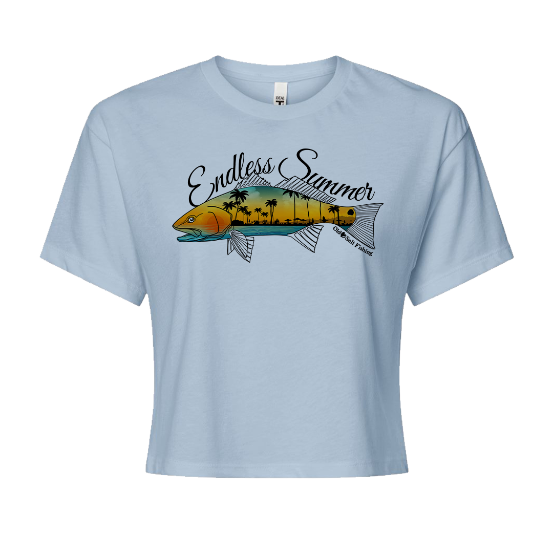 Endless Summer - Ladies Crop Tee