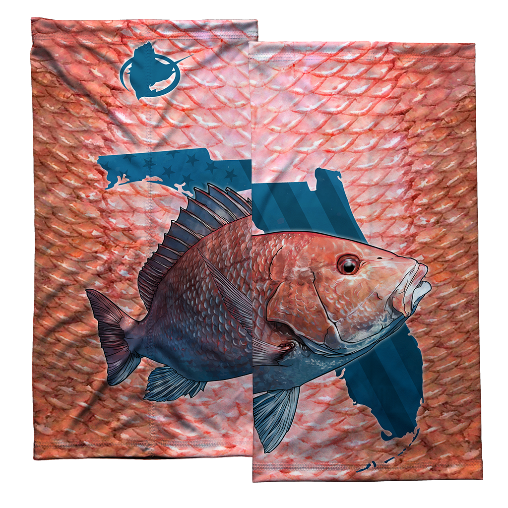 American Red Snapper Face Shield