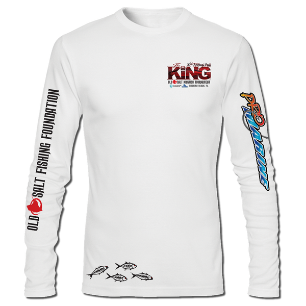 The KING - Spring 2020 Long Sleeve - Performance - Fishing Tournament  T-Shirt