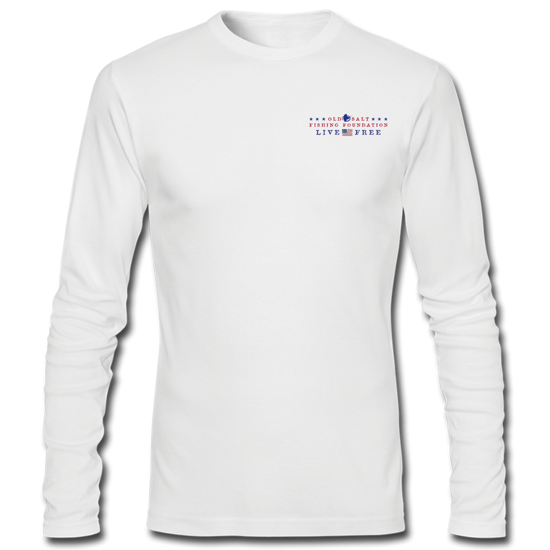 YOUTH Live Free - Saltwater Long Sleeve Performance Shirt