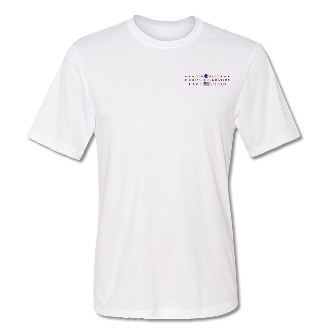 YOUTH Live Free - Saltwater Short Sleeve Performance Shirt