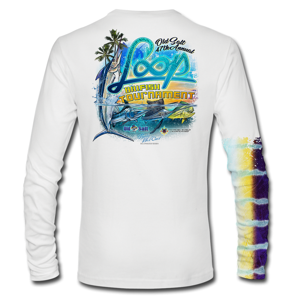 2018 Old Salt Loop Billfish Tournament Longsleeve Performance Shirt