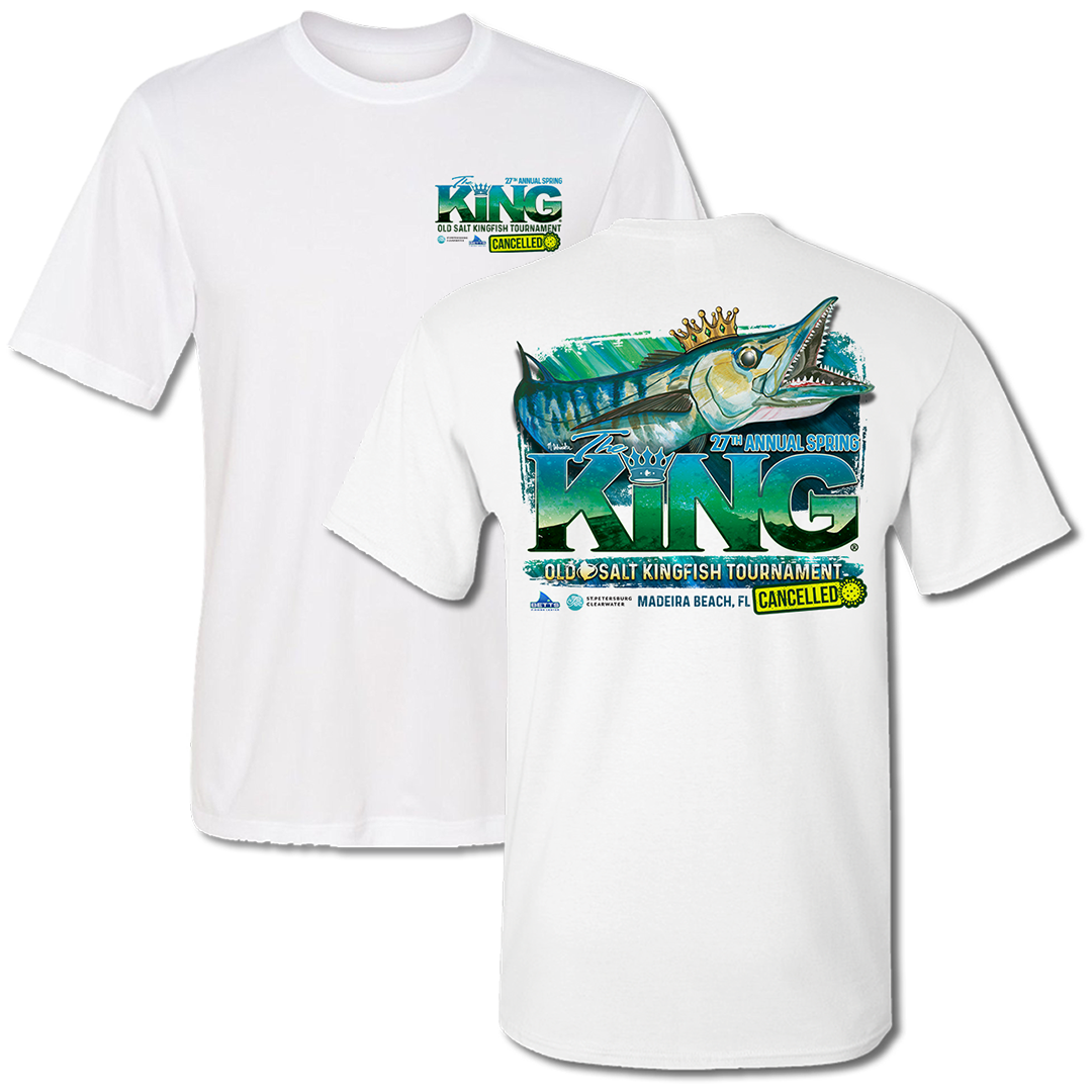 The KING - Spring 2020 (CANCELLED) Short Sleeve - Performance - Fishing Tournament T-Shirt