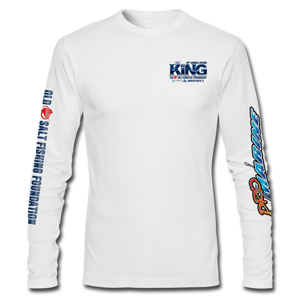 The King - Fall 2018 - Men's Long Sleeve Performance Shirt - White - Old  Salt Store
