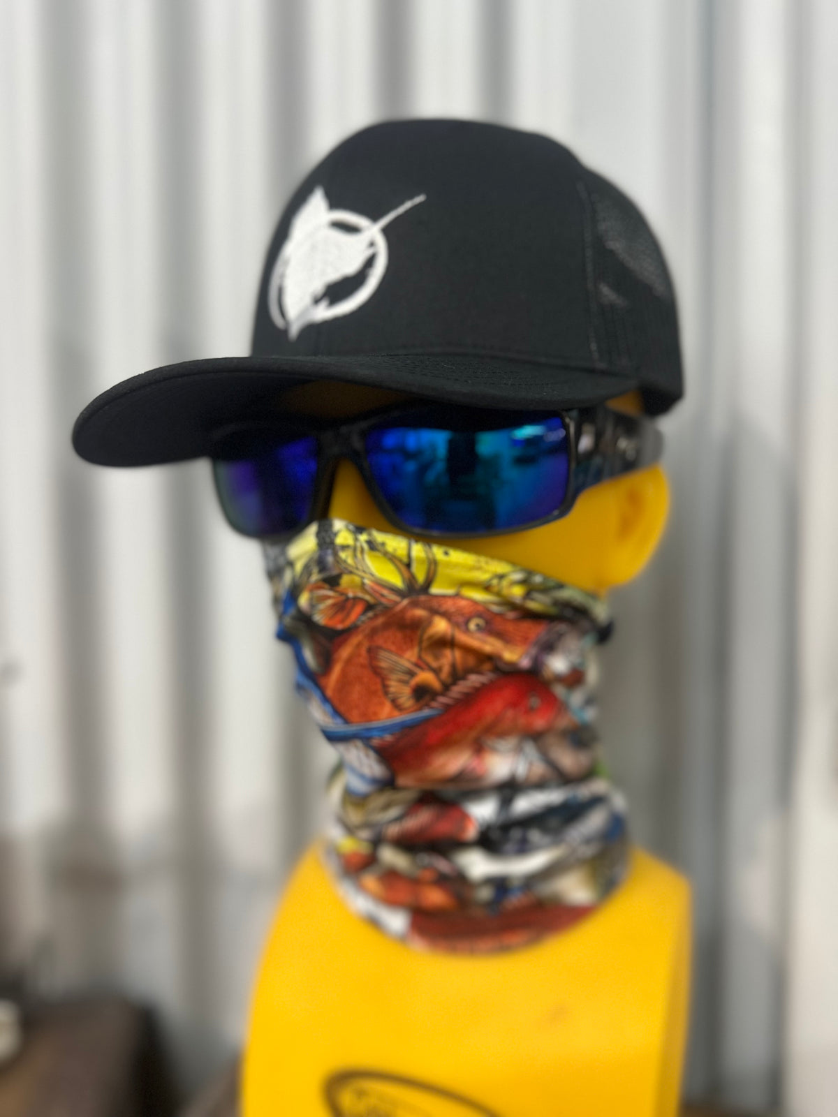 Old Salt Trucker Hat - Black/Black