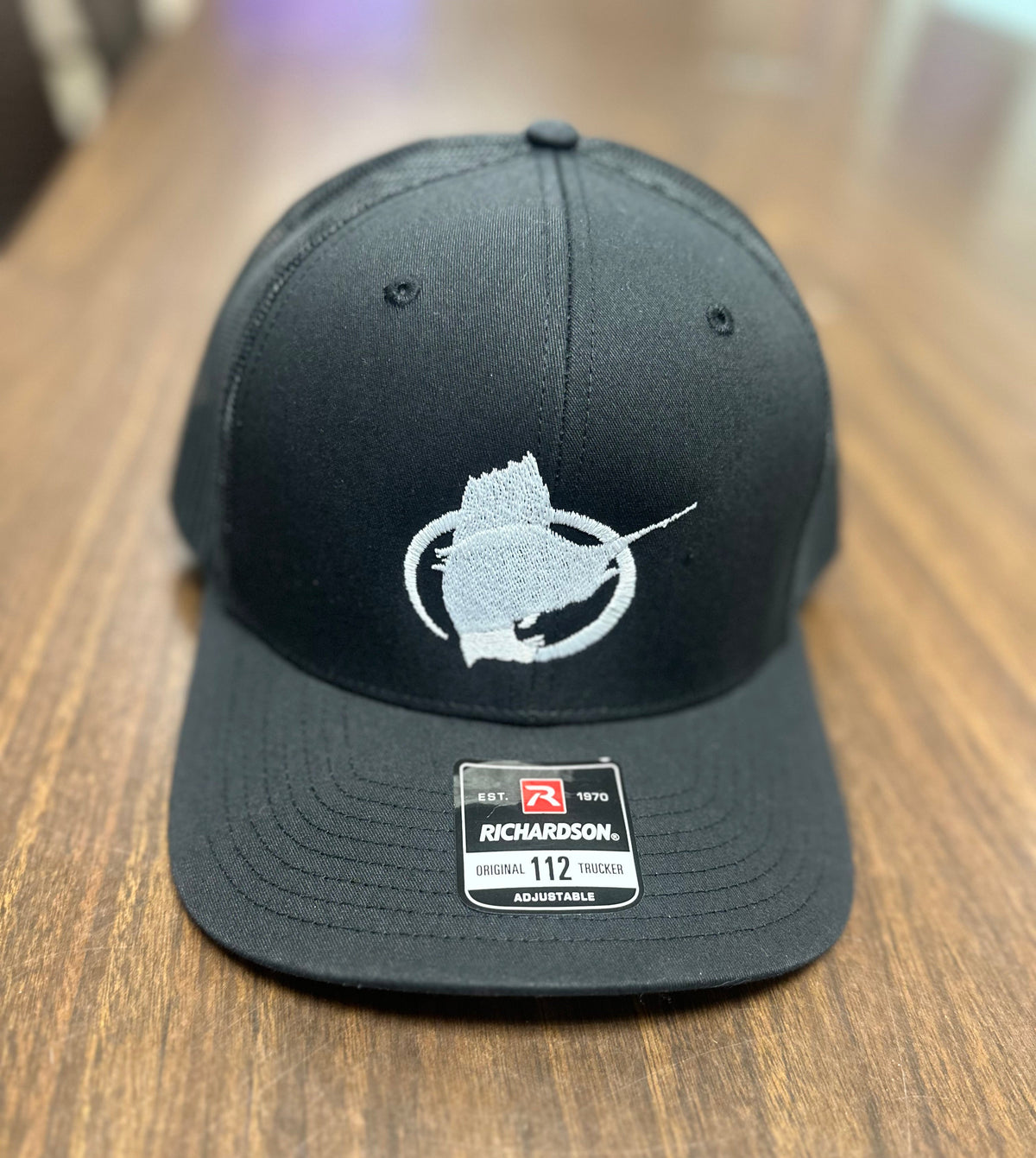 Old Salt Trucker Hat - Black/Black