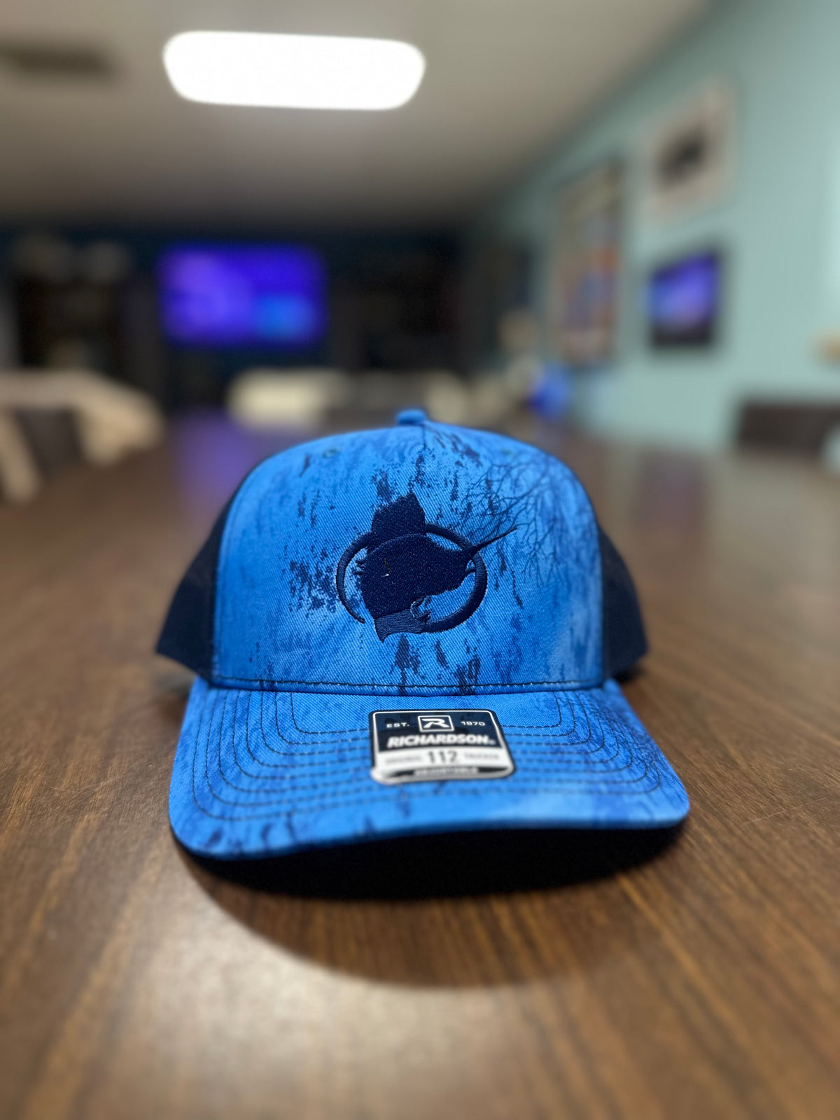 Old Salt Trucker Hat -  ReelTree Lt Blue / Navy