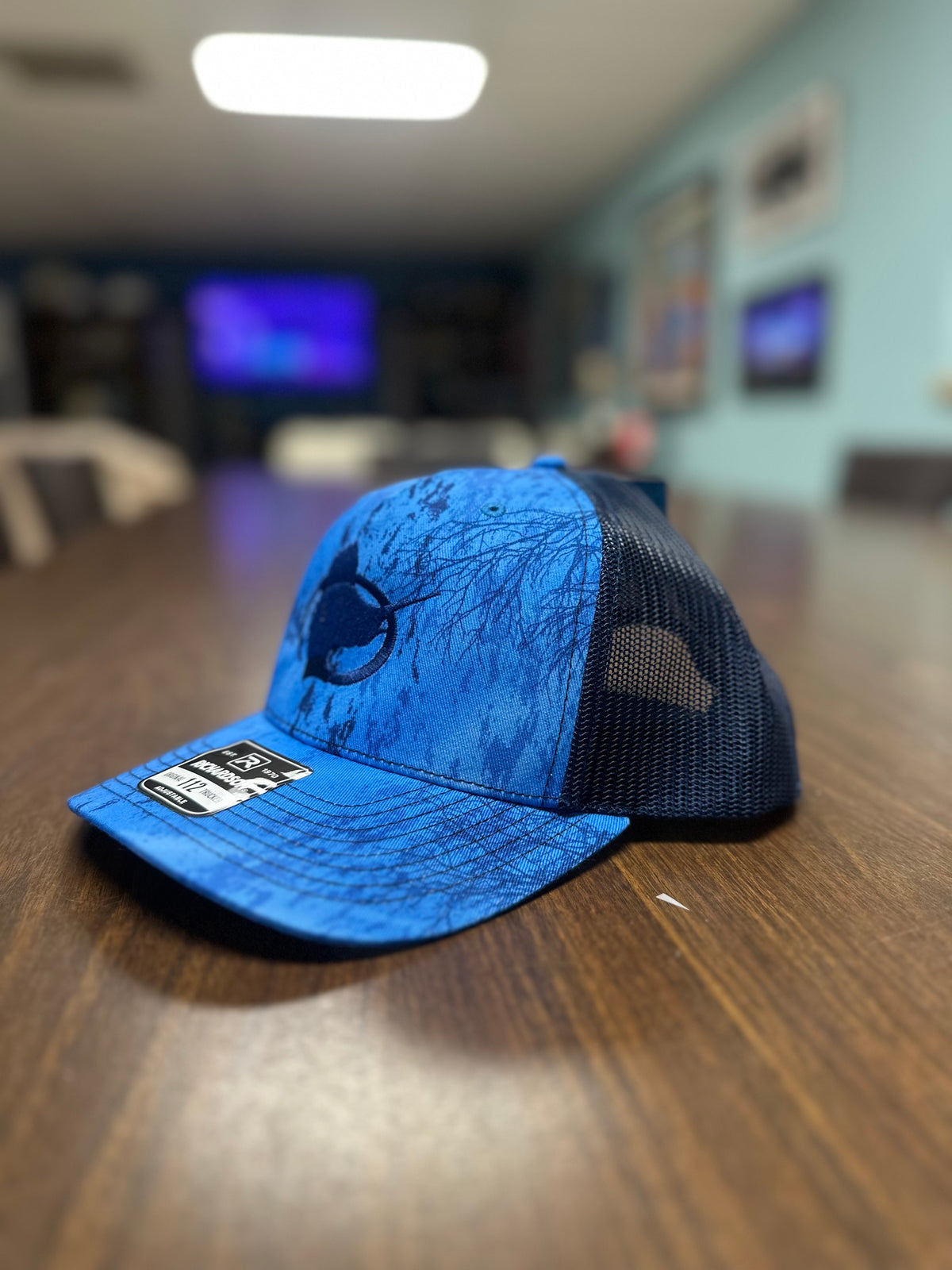 Old Salt Trucker Hat -  ReelTree Lt Blue / Navy