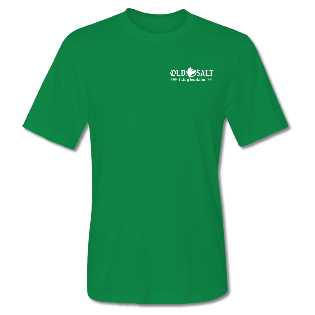 Fishmas25 - Short Sleeve Cotton Tee - Green