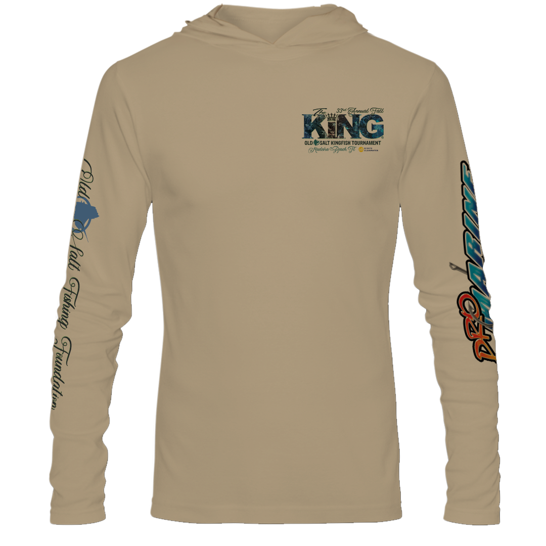 The KING-Fall 2026 - Long Sleeve Performance Hoodie - Tan