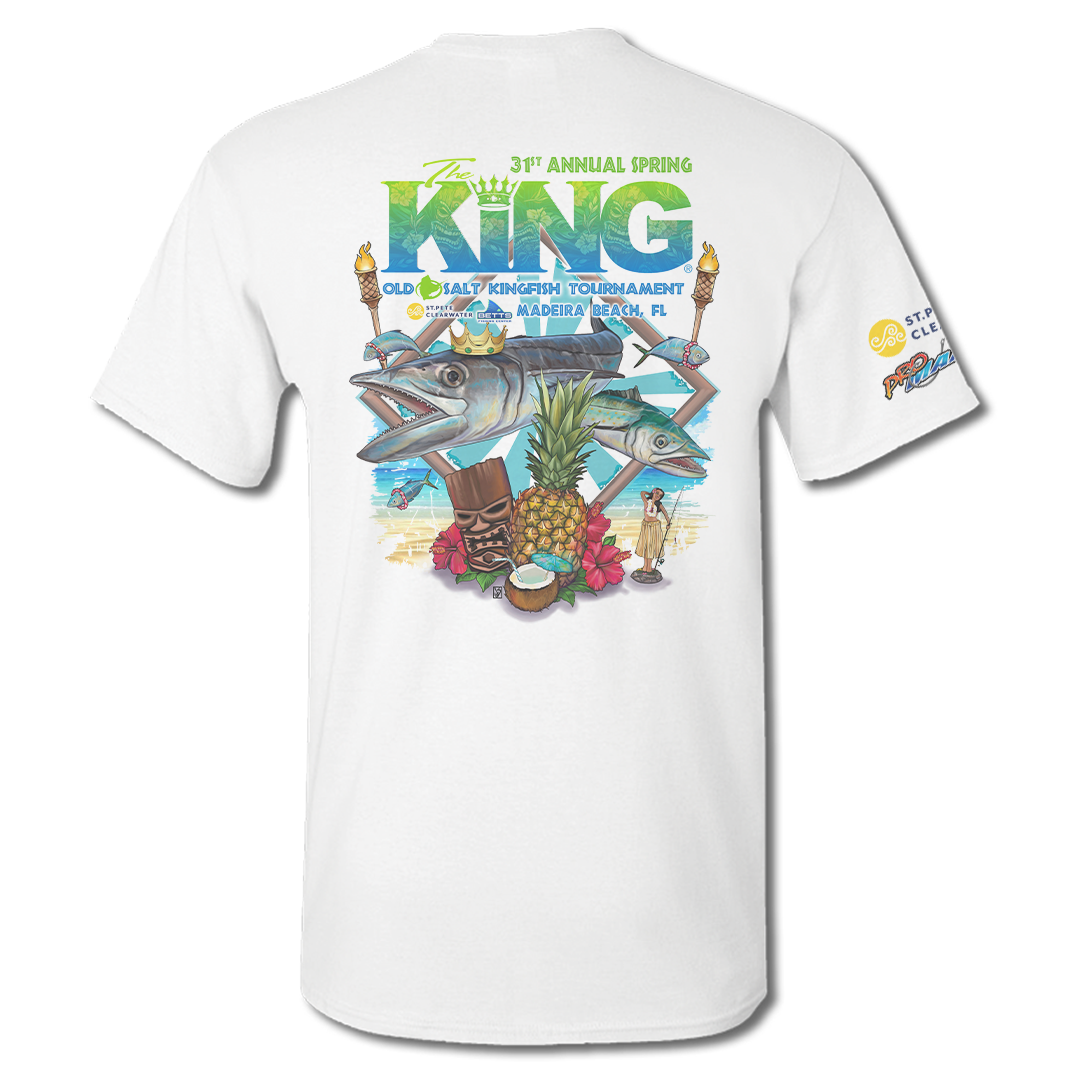 The KING - Spring 2024 - Men's Short Sleeve Shirt - White