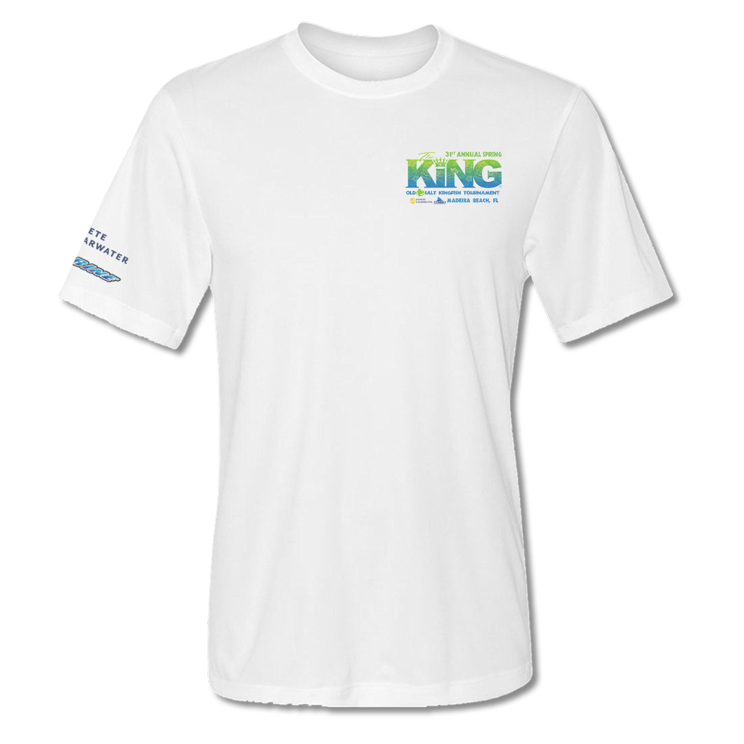 The KING - Spring 2024 - Men's Short Sleeve Shirt - White