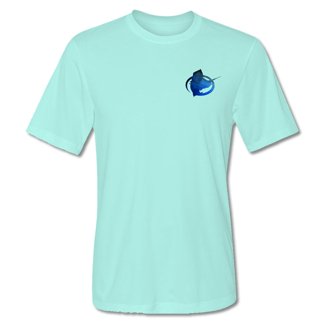 Snapper Performance Fishing Shirt - Blue 