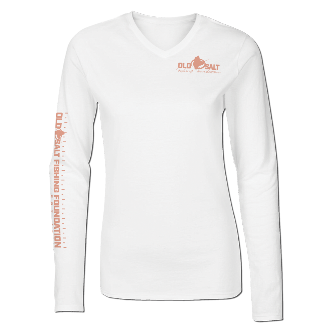 US Hog - Women&#39;s Long Sleeve V-Neck Performance T Shirt