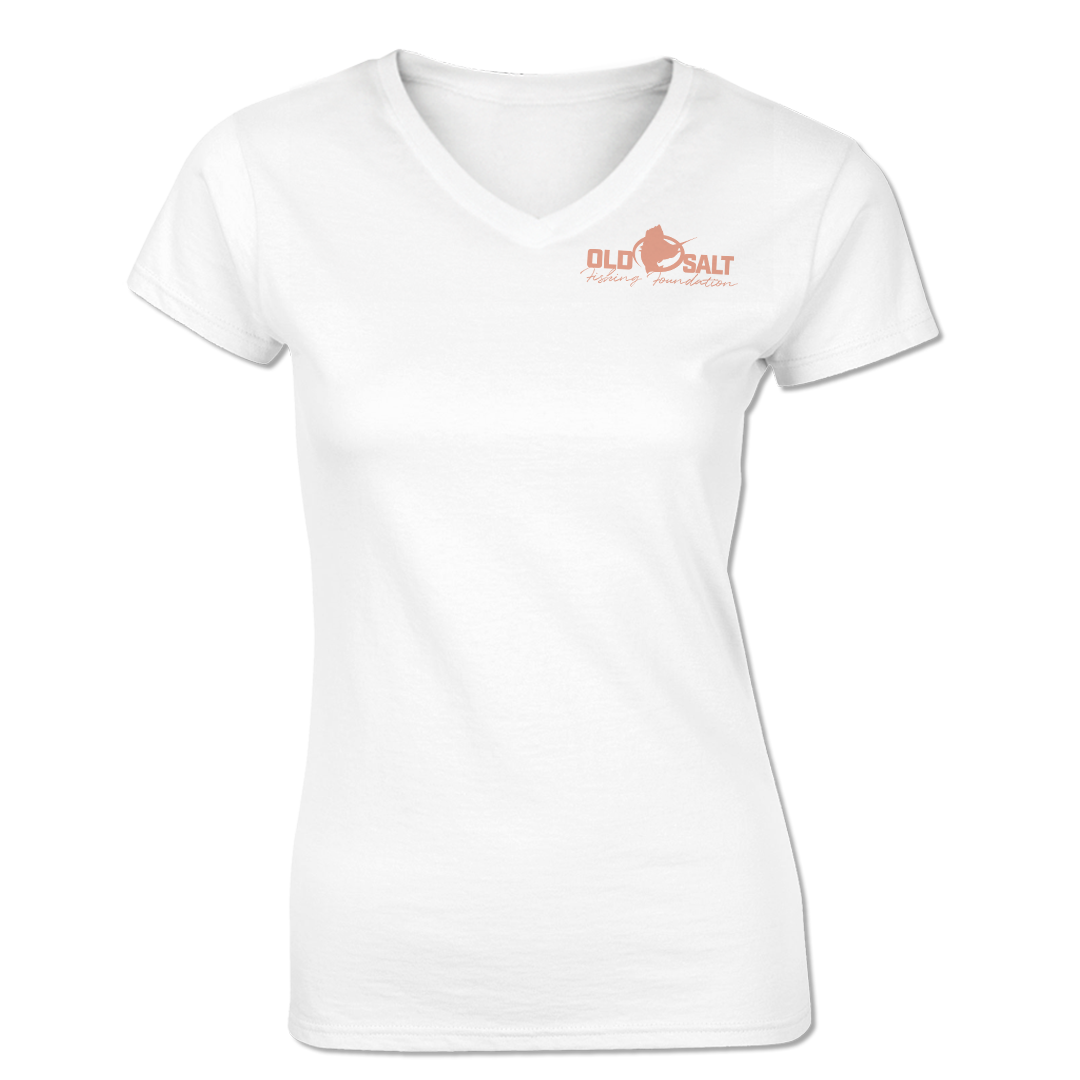 US Hog - Women&#39;s Short Sleeve V-Neck Performance T Shirt