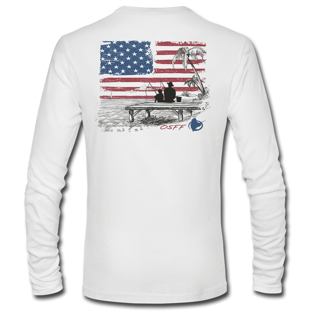 American Living - Long Sleeve Performance Fishing T-shirt