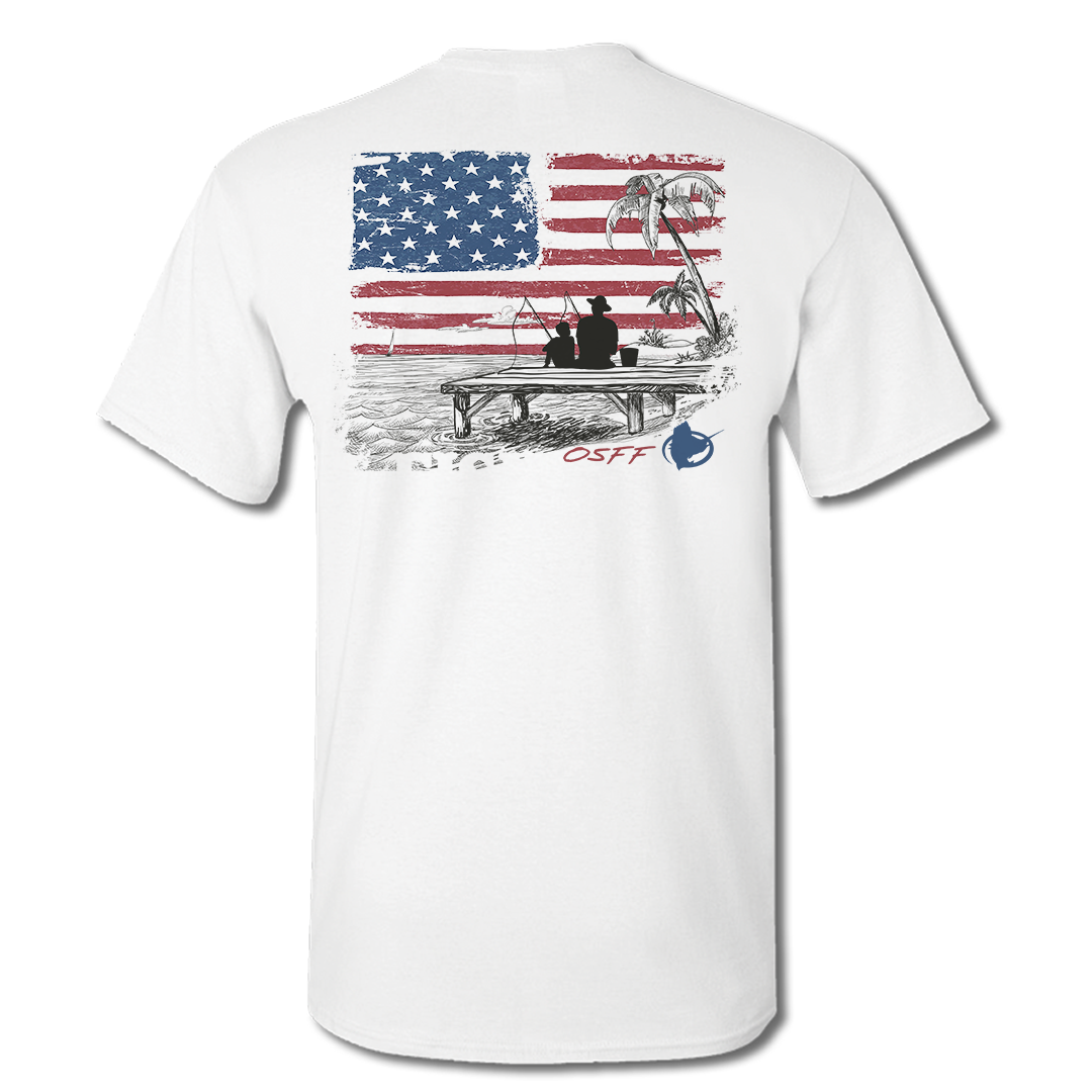 American Living - Short Sleeve Performance Fishing T-shirt - Old