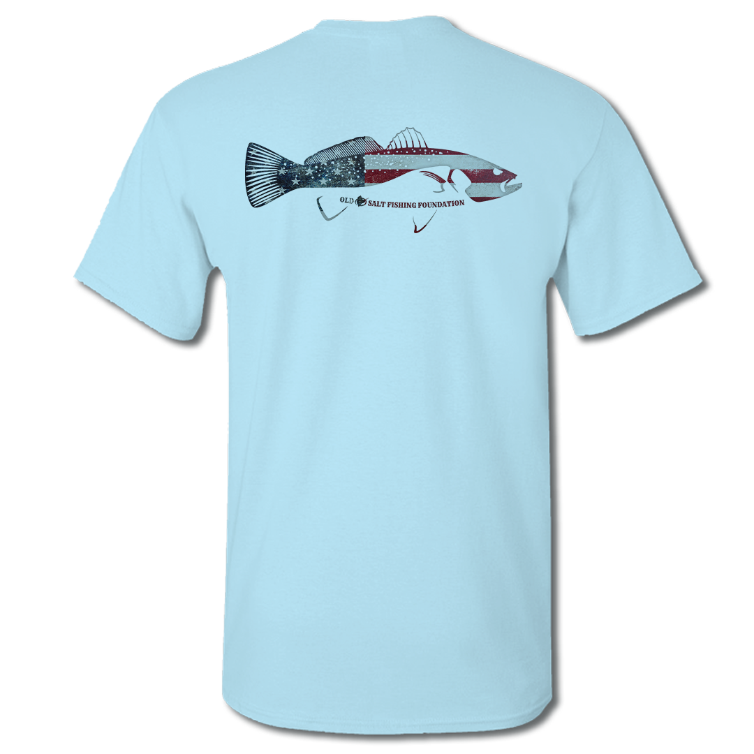 American Trout - Short Sleeve Performance Fishing T-shirt - Old Salt Store