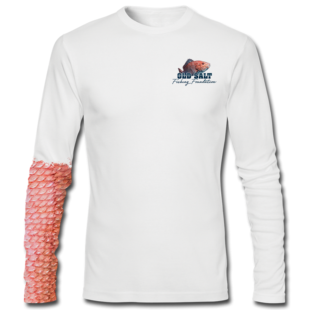 American Red Snapper - Long Sleeve Performance Shirt - Old Salt Store