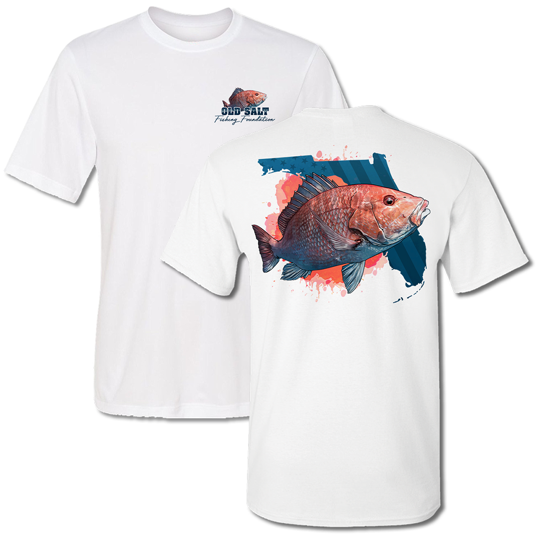 American Red Snapper - Long Sleeve Performance Shirt