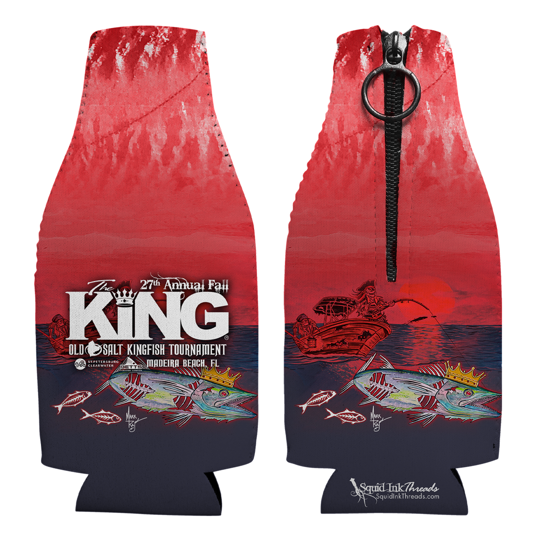 The KING - 2020 Fall KING Tournament Bottle Coozie