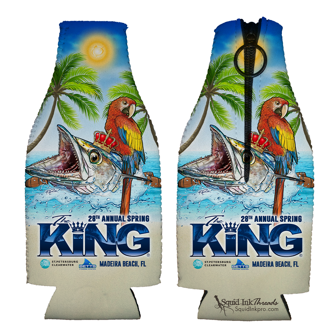 The KING - 2021 Spring - Tournament Bottle Coozie