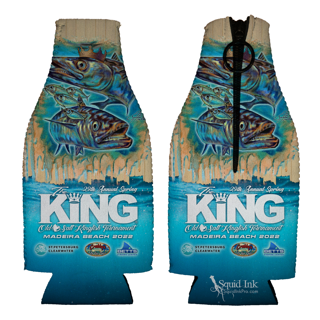 The KING - 2022 Spring - Tournament Bottle Coozie