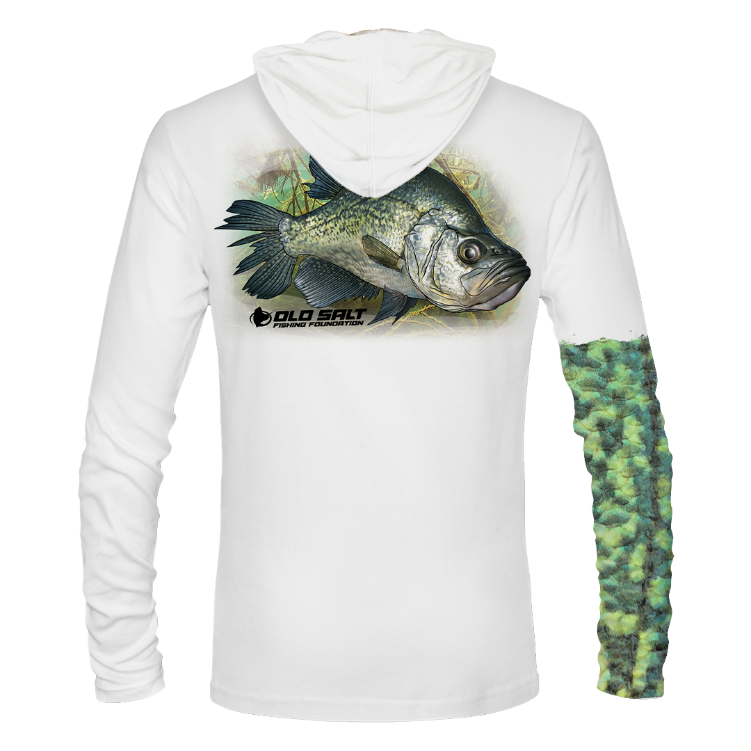 Crappie fishing hoodies clearance