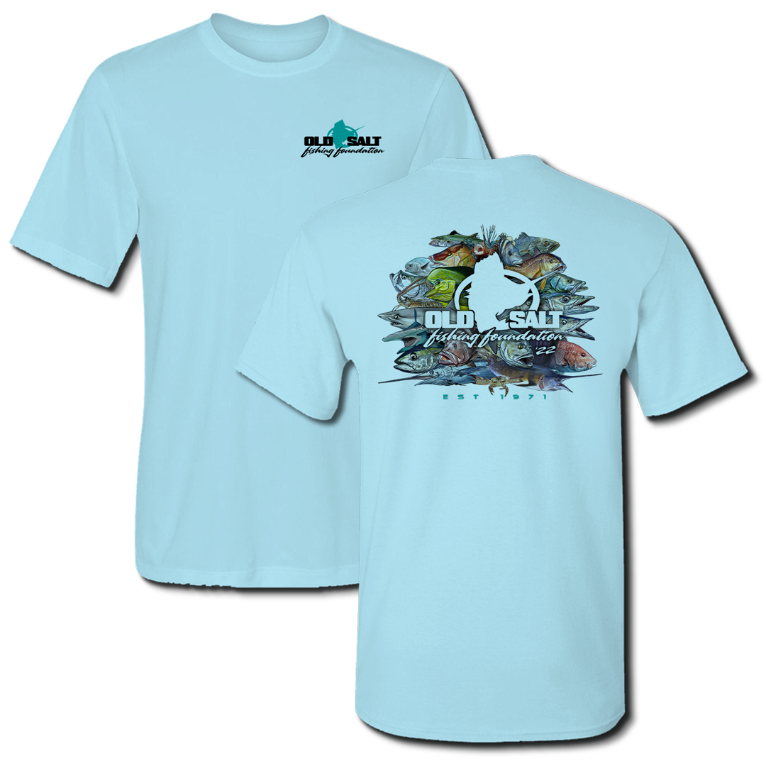 Florida Marlin Short Sleeve Performance Shirt - Old Salt Store