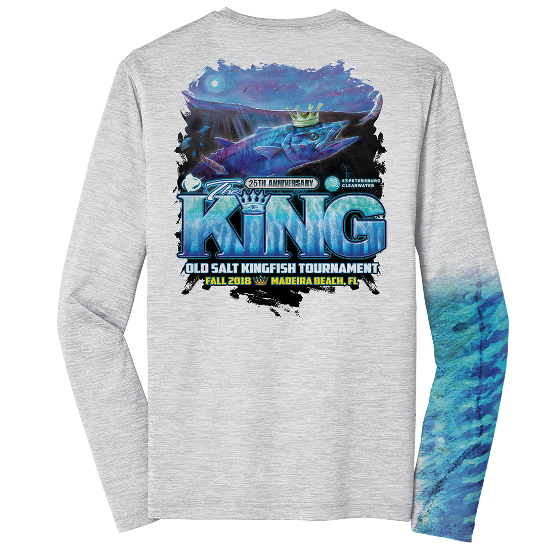 The King - Fall 2018 - Men&#39;s Long Sleeve Performance Shirt - Heather