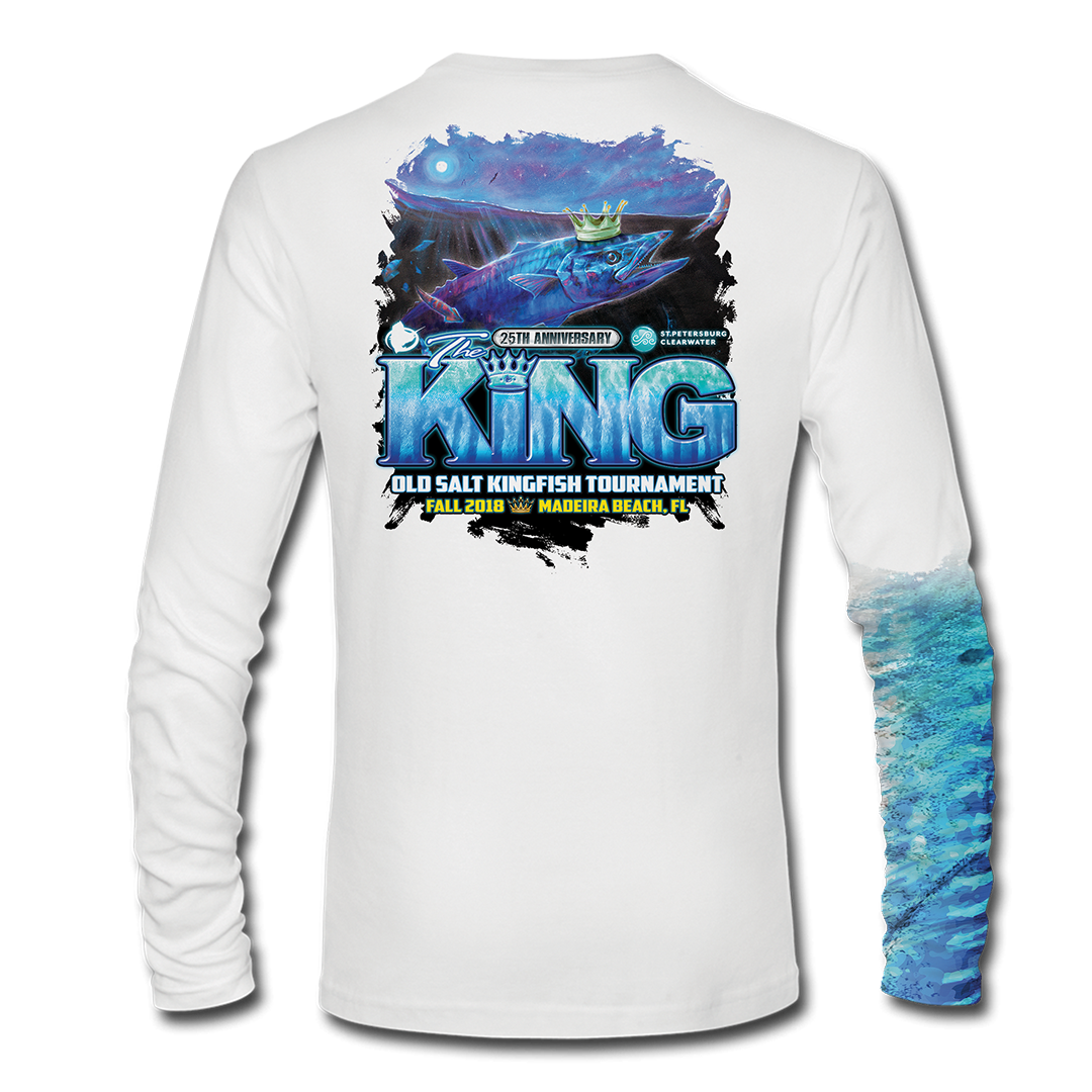 The King - Fall 2018 - Men&#39;s Long Sleeve Performance Shirt - White