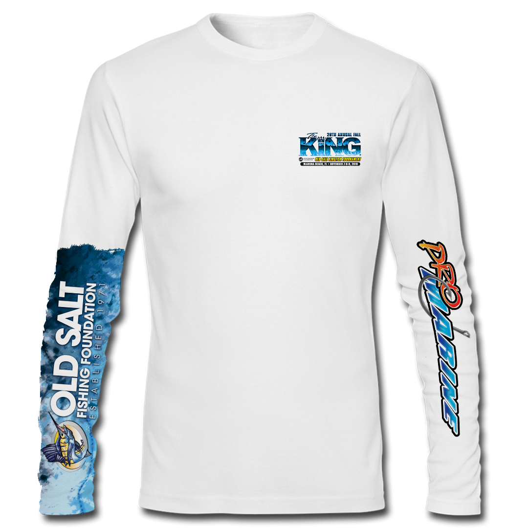 The KING - Fall 2019 Long Sleeve - Performance - Fishing Tournament T- -  Old Salt Store