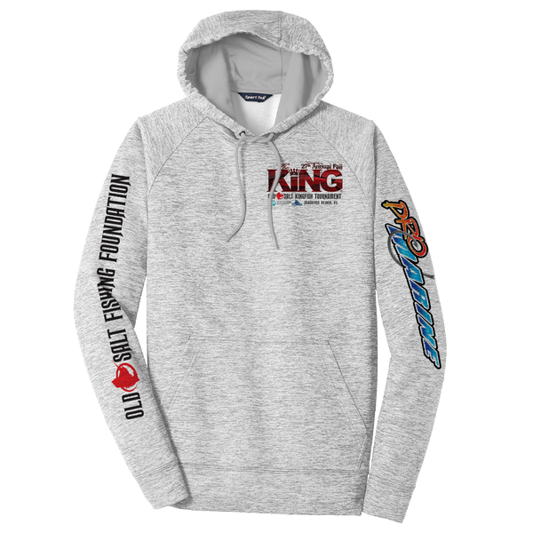 The KING - Fall 2020 - Long Sleeve - Fleece Tournament Hoodie - Grey F ...
