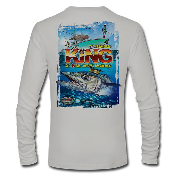 The KING - Fall 2021 - Men's Long Sleeve Performance Shirt - Grey - Old ...