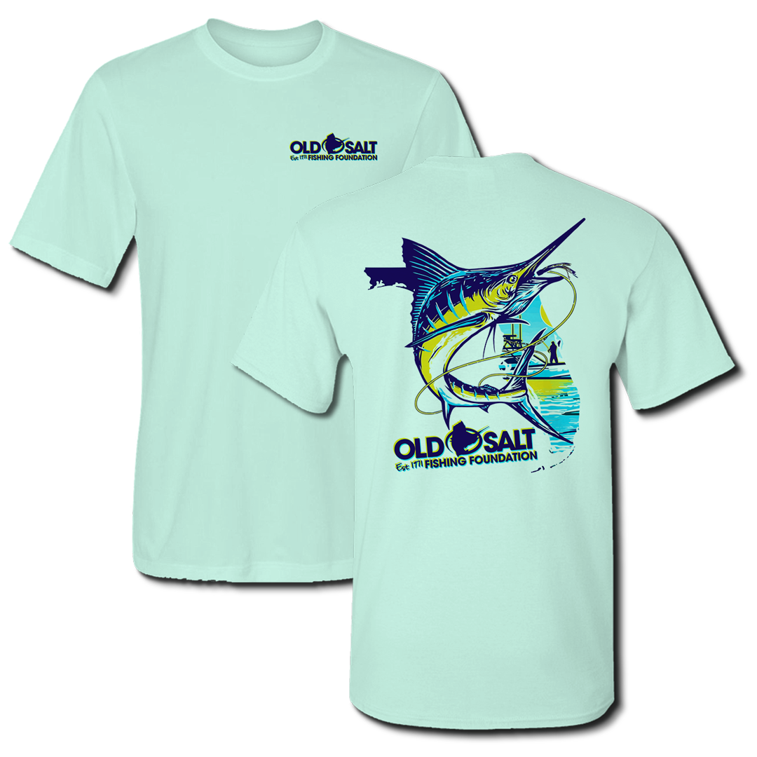 Florida Marlin Short Sleeve Performance Shirt