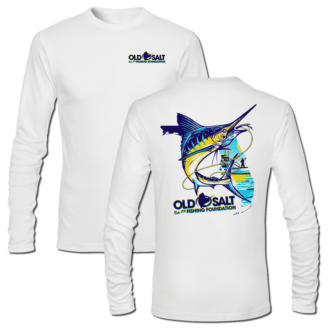 Florida Marlin Long Sleeve Performance Shirt