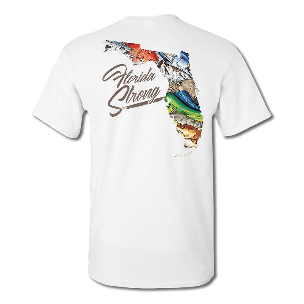 Youth Florida Strong Poly-Cotton Blend Tee