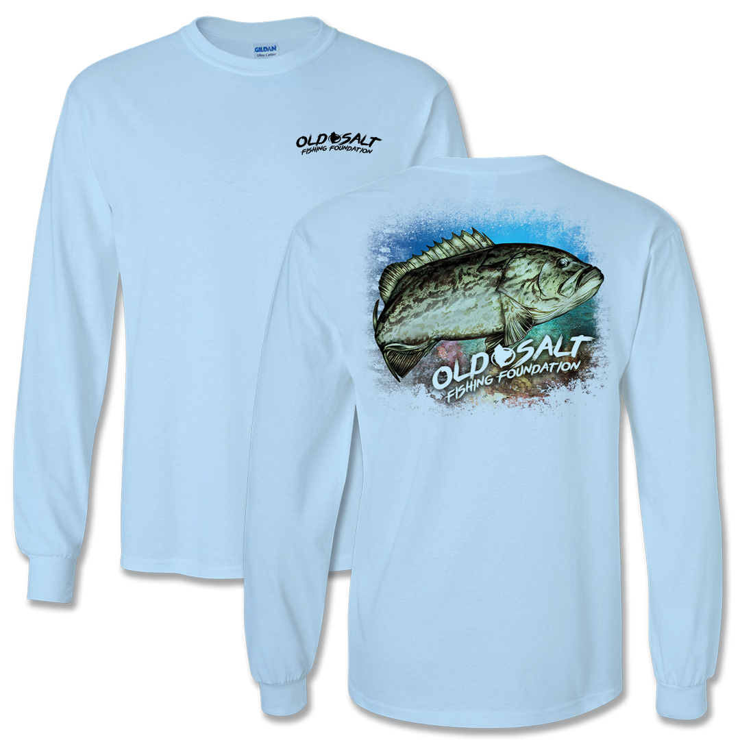 Gag Me - Long Sleeve Cotton Blend Fishing T-Shirt