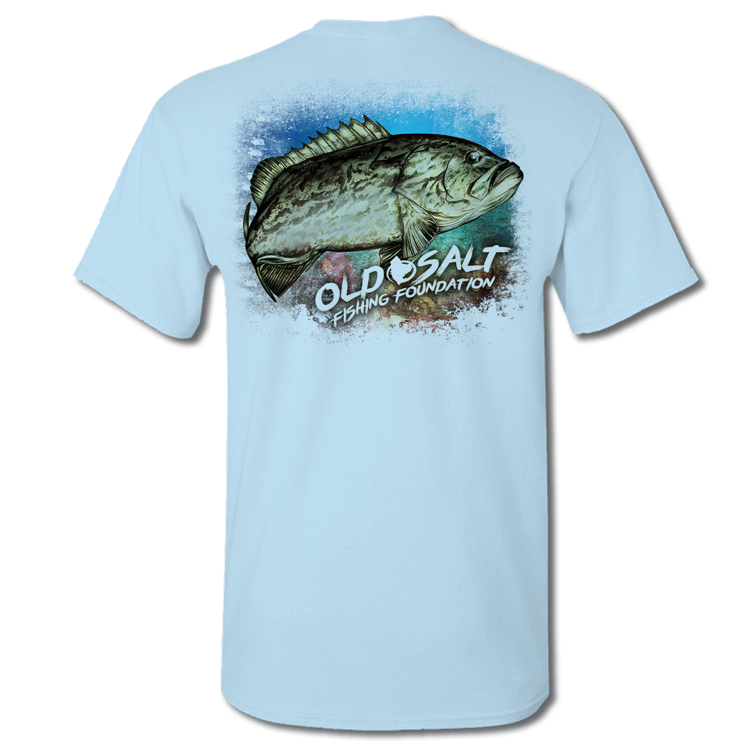 GAG ME - Short Sleeve Cotton Blend Fishing T-shirt