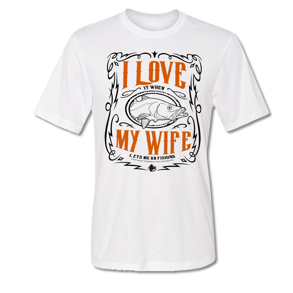 Love My Wife Short Sleeve Performance T-Shirt