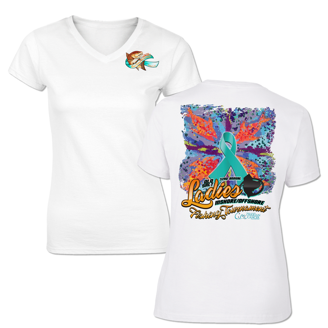 2020 Official Ladies Tournament V-Neck Tee