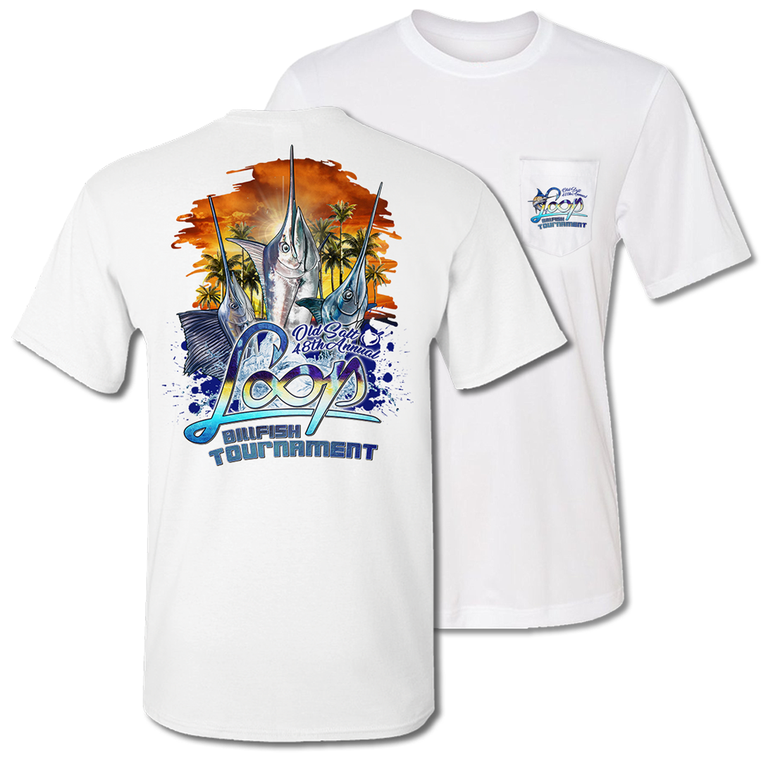 2019 LOOP Billfish Tournament Pocket Tee