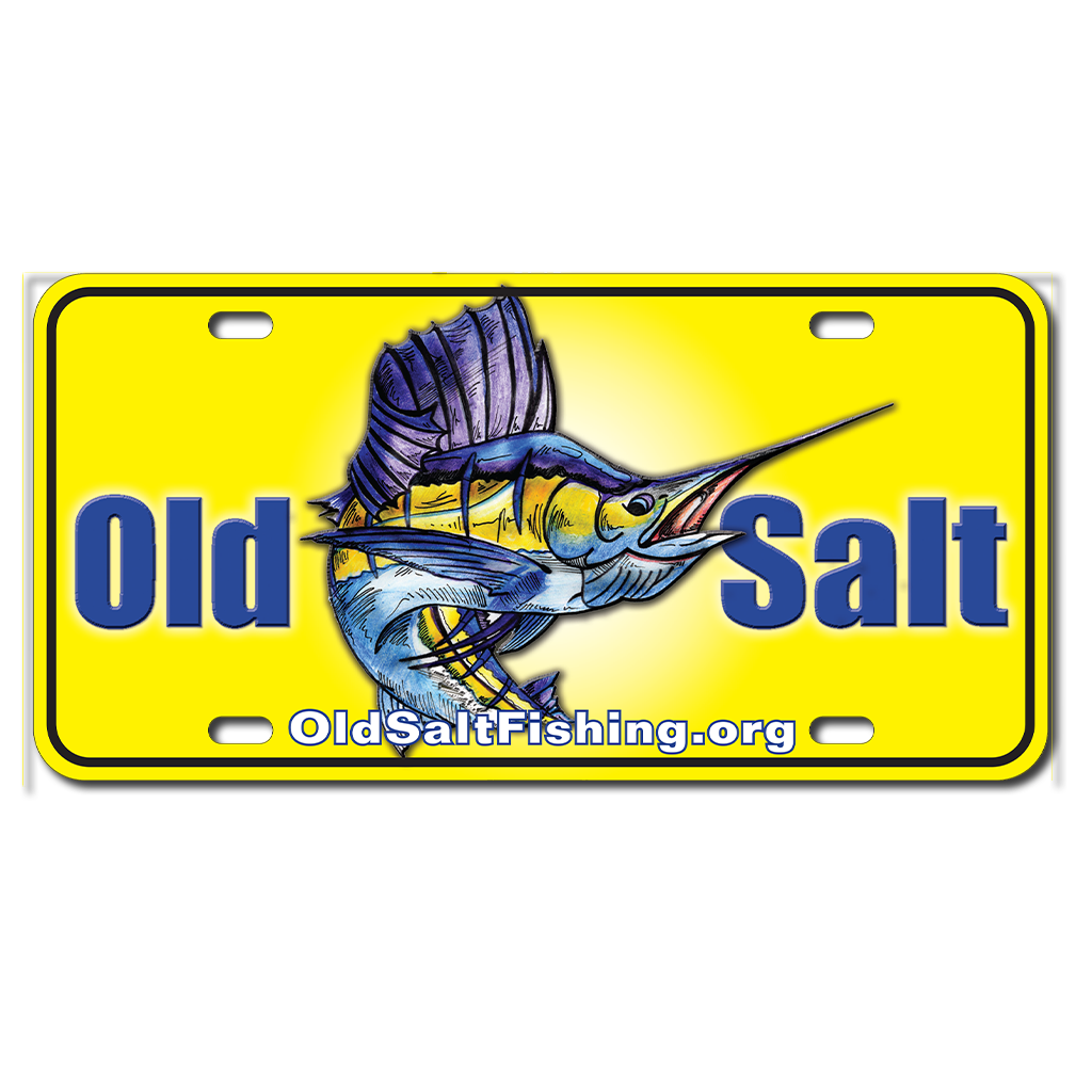Old Salt License Plate