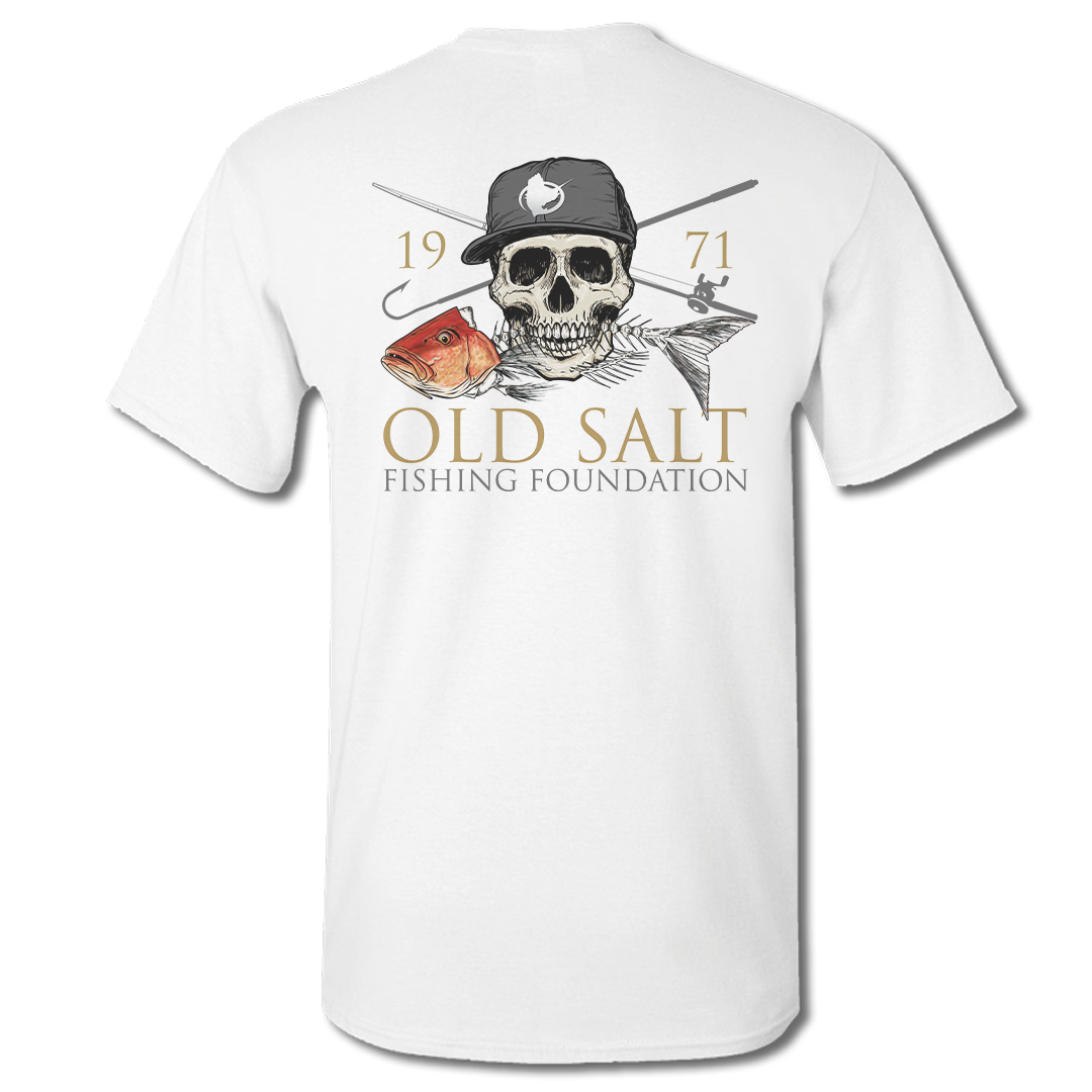 Red Skull - Short Sleeve Fishing T-shirt