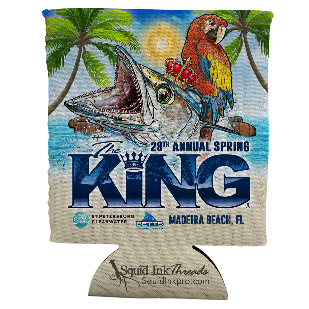 The KING - 2021 Spring - Tournament Can Coozie