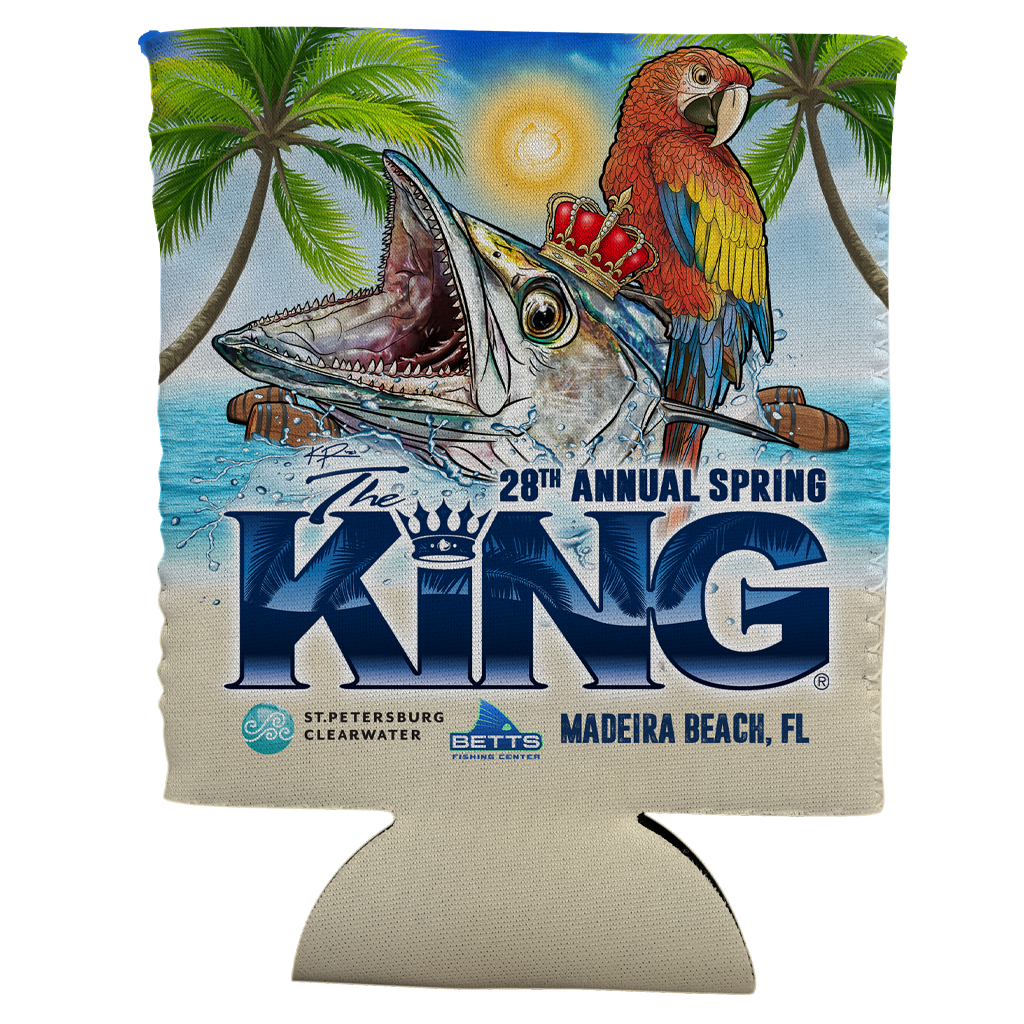 The KING - 2021 Spring - Tournament Can Coozie
