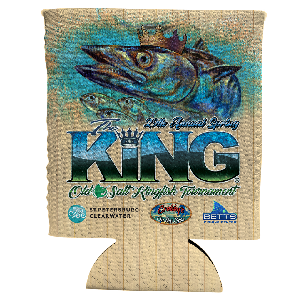 The KING - 2022 Spring - Tournament Can Coozie