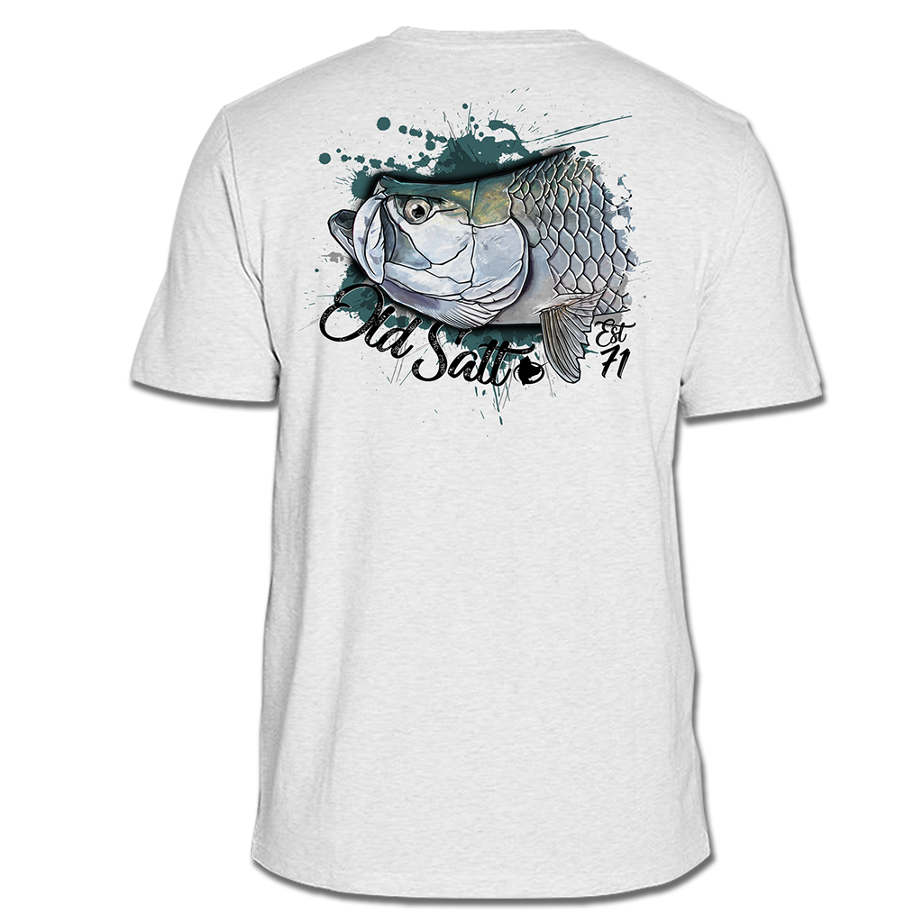 Salty Tarpon Short Sleeve Fishing T-Shirt