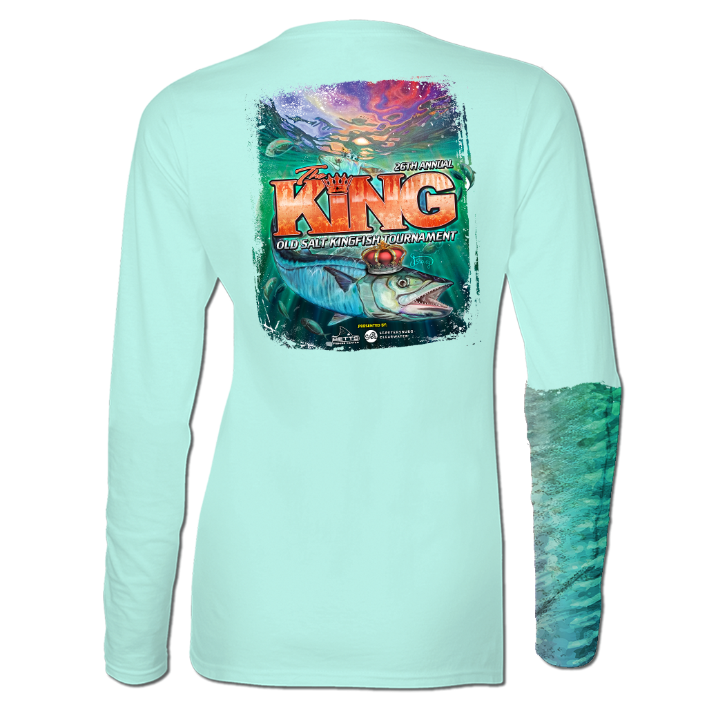 The KING - Fall 2018 Ladies Performance - Long Sleeve V-Neck