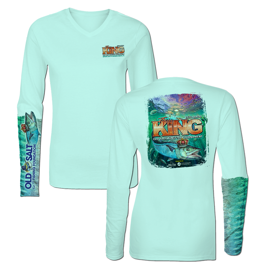 The KING - Fall 2018 Ladies Performance - Long Sleeve V-Neck
